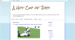 Desktop Screenshot of ahotcupofjoey.com
