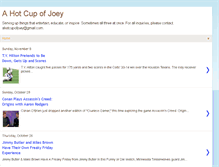 Tablet Screenshot of ahotcupofjoey.com